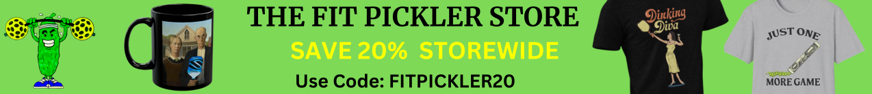The Fit Pickler Store. Save 20% Storewide. Use Code: FITPICKLER20